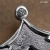 Ключ ювелирный из серебра с бриллиантами и изумрудами Сила веры, Артикул: 38972 - Компания «АиР»