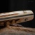 Лиса ЦМ (Mercorne перо белый, мозаичные пины, ножны люкс) дамасская сталь ZD-0803 - Компания «АиР»