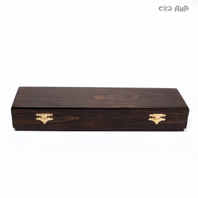 Коробка деревянная (укладка бархат) - Компания «АиР»