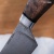 Поварской (стабилизированная карельская береза коричневая) дамасская сталь ZDI-1014, узор "пирамида NEW" - Компания «АиР»