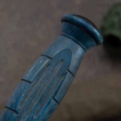 НР-43 Вишня (стабилизированная карельская береза лазурная, латунь, дол, stonewash) - Компания «АиР»