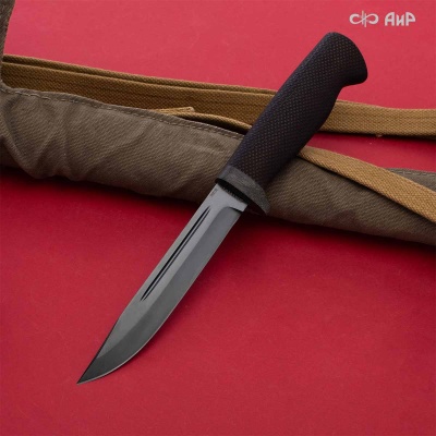 Штрафбат Нью (граб, насечка, текстолит, без гарды, углеродное покрытие DLC) 95Х18 - Компания «АиР»