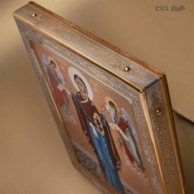 Икона Божией Матери в окладе Нерушимая стена Артикул: 37775 - Компания «АиР»