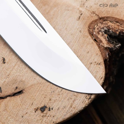  Нож Бекас с сюжетом Всадник на охоте, комбинированные ножны, Артикул: 38266 - Компания «АиР»
