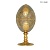 Яйцо сувенирное с фианитом аква, Артикул: 32615 - Компания «АиР»