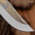 Нож Клычок-3 с сюжетом Земля леопардов, комбинированные ножны, Артикул: 37531  - Компания «АиР»