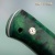 Стриж (стабилизированный кап тополя зеленый, фибра, мозаичные пины) дамасская сталь ZDI-1016, узор "ступени" - Компания «АиР»