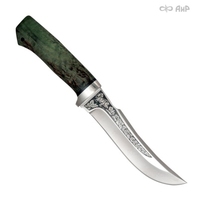 Клык (стабилизированная карельская береза, зеленая) - Компания «АиР»