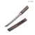Нож Айкути, дамасская сталь ZDI-1016, макасар, фути мокуме гане - Компания «АиР»