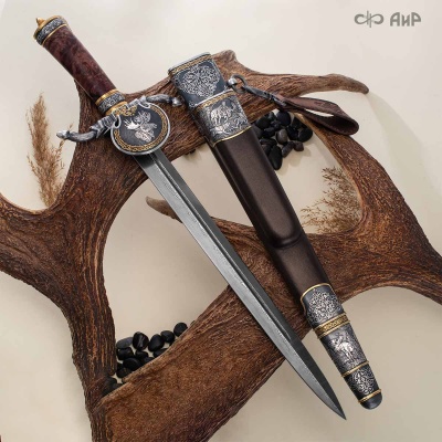 Гарнитур охотничий Великаны леса, с хиршфангером, Артикул: 39207 - Компания «АиР»