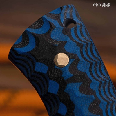 Бекас ЦМ (G10 черно-синий, каменный век, клиновая срезка) - Компания «АиР»