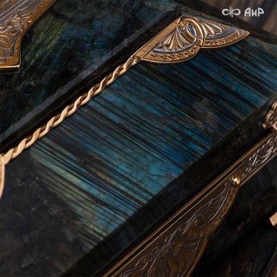 Шкатулка из лабрадорита Таинственная ночь, Артикул: 39158 - Компания «АиР»