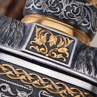 Гарнитур охотничий Великаны леса, с хиршфангером, Артикул: 39207 - Компания «АиР»