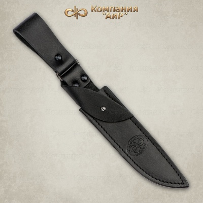  Нож Финка-2 ВДВ с серебром, ZDI-1016, кожаные ножны Артикул: 36599 - Компания «АиР»