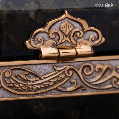 Шкатулка из лабрадорита Таинственная ночь, Артикул: 39158 - Компания «АиР»