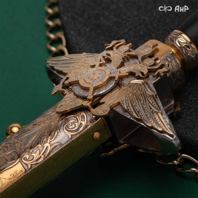 Кортик Генеральский, цельнометаллические ножны, Артикул: 39175 - Компания «АиР»