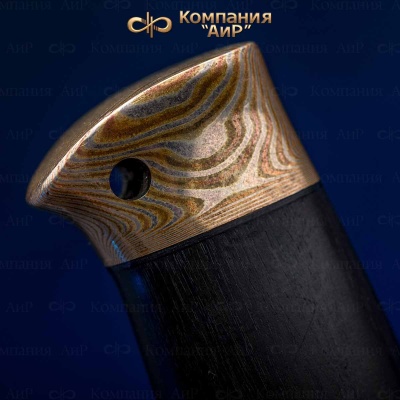 Ганза (граб, мокуме гане, фибра, ножны люкс) - Компания «АиР»