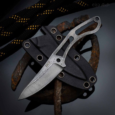  Шейный (кайдекс) дамасская сталь ZD-0803 - Компания «АиР»