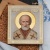 Икона в окладе Святитель Николай Чудотворец, Артикул: 37210 - Компания «АиР»