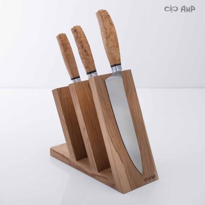 Магнитный держатель для ножей Тройка (дуб) - Компания «АиР»