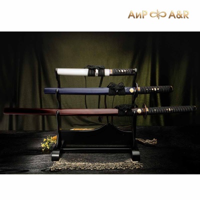  Набор самурайских мечей (катана Райдэн, вакидзаси Фудзин, танто Райтаро, катанакакэ), Артикул: 37056 в резерве - Компания «АиР»