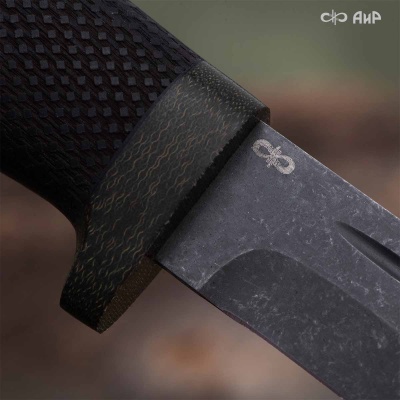 Штрафбат Нью (граб, насечка, текстолит, без гарды, стоунвош) 95Х18 - Компания «АиР»