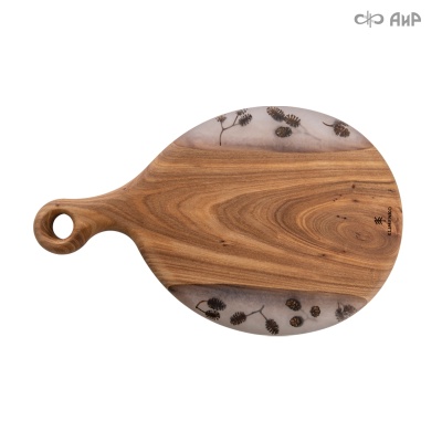 Доска сервировочная Ольха, карагач, жемчуг, 32 см - Компания «АиР»