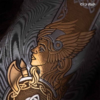 Рожок для обуви Северное наследие, дамасская сталь ZDI-1016, Артикул: 39308 - Компания «АиР»