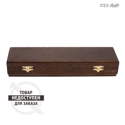 Коробка деревянная (укладка замша) - Компания «АиР»