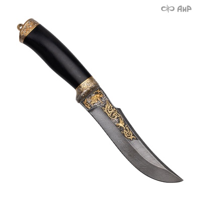 Нож Клык с сюжетом Охотник на уток, Артикул: 39102 - Компания «АиР»