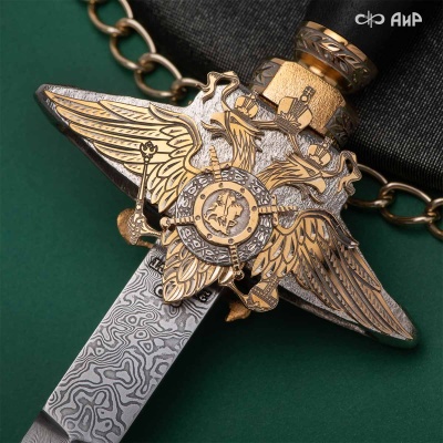 Кортик Генеральский, цельнометаллические ножны, Артикул: 39175 - Компания «АиР»