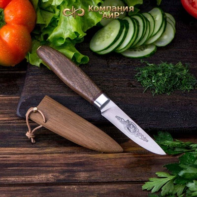 Деревянные ножны для ножа Овощной малый (орех) - Компания «АиР»