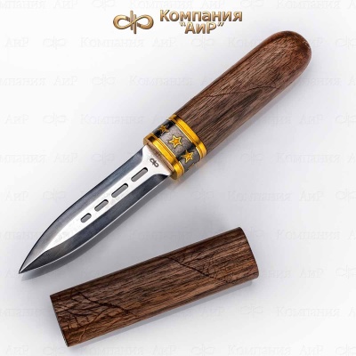  Нож Сигара, дамасская сталь ZDI-1016 - Компания «АиР»