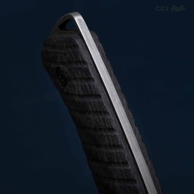 Леший Т (карбон черный) дамасская сталь ZDI-1016 - Компания «АиР»