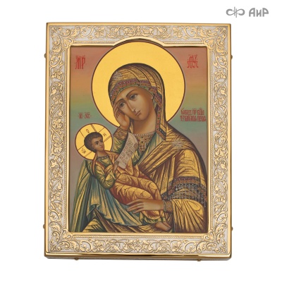 Икона Божией Матери в окладе Утоли моя печали Артикул: 37685 - Компания «АиР»
