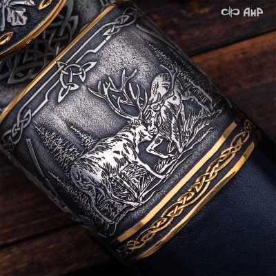 Гарнитур охотничий Царская охота, с хиршфангером, Артикул: 39191 - Компания «АиР»