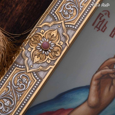 Икона в окладе Господь Вседержитель, Артикул: 39081 - Компания «АиР»