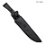 Ножны кожаные для ножа Сохатый (черные) - Компания «АиР»