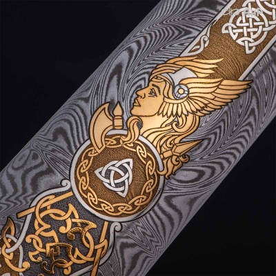 Рожок для обуви Северное наследие, дамасская сталь ZDI-1016, Артикул: 39308 - Компания «АиР»