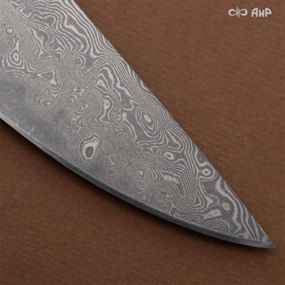 Набор Поварской-3 (композит с латунью и бронзой волны, мокуме гане) дамасская сталь ZDI-1016 - Компания «АиР»