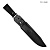 Ножны кожаные для ножа НР-43 Вишня (черные) - Компания «АиР»