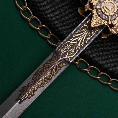 Кортик Генеральский, цельнометаллические ножны, Артикул: 39175 - Компания «АиР»