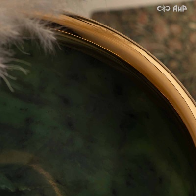  Кубок Вечная жизнь, из нефрита с хризолитами, кристаллами Swarovski, Артикул: 5119 - Компания «АиР»