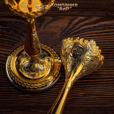 Набор для шампанского Реверанс, Артикул: 1430 - Компания «АиР»