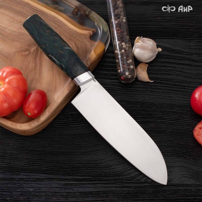 Сантоку (стабилизированная карельская береза зеленая) - Компания «АиР»