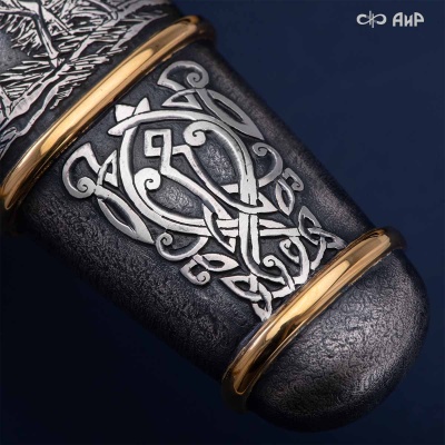 Гарнитур охотничий Царская охота, с хиршфангером, Артикул: 39191 - Компания «АиР»