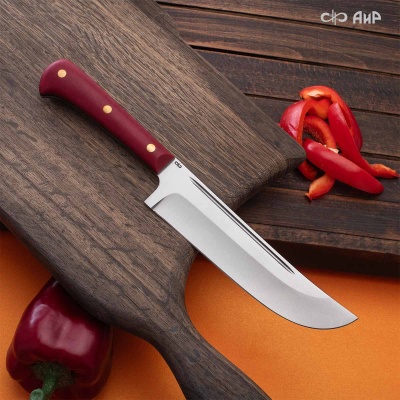 Пчак ЦМ (микарта вишневая с черной подложкой) - Компания «АиР»