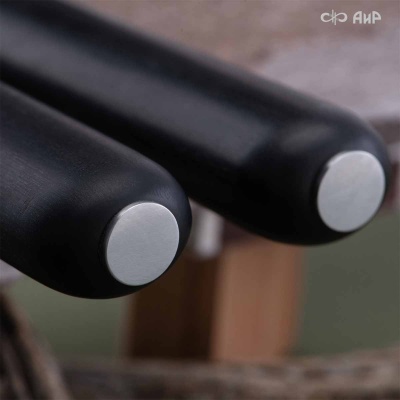 Засапожный-1 (стабилизированный граб, ЗлаТи (ZlaTi), кастомная заточка) дамасская сталь ZDI-1016 - Компания «АиР»