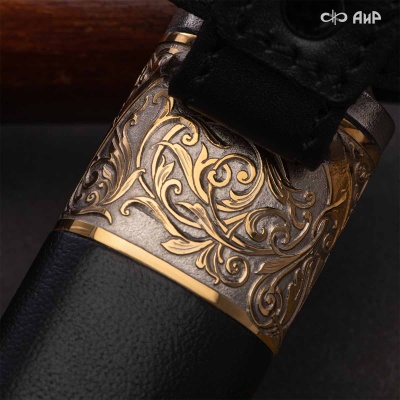  Нож Лиса с сюжетом Лисы на охоте, комбинированные ножны, Артикул: 38906 - Компания «АиР»