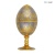 Яйцо сувенирное с красным корундом, Артикул: 20587 - Компания «АиР»